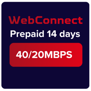 WebConnect Prepaid 14 days - 40/20Mbps